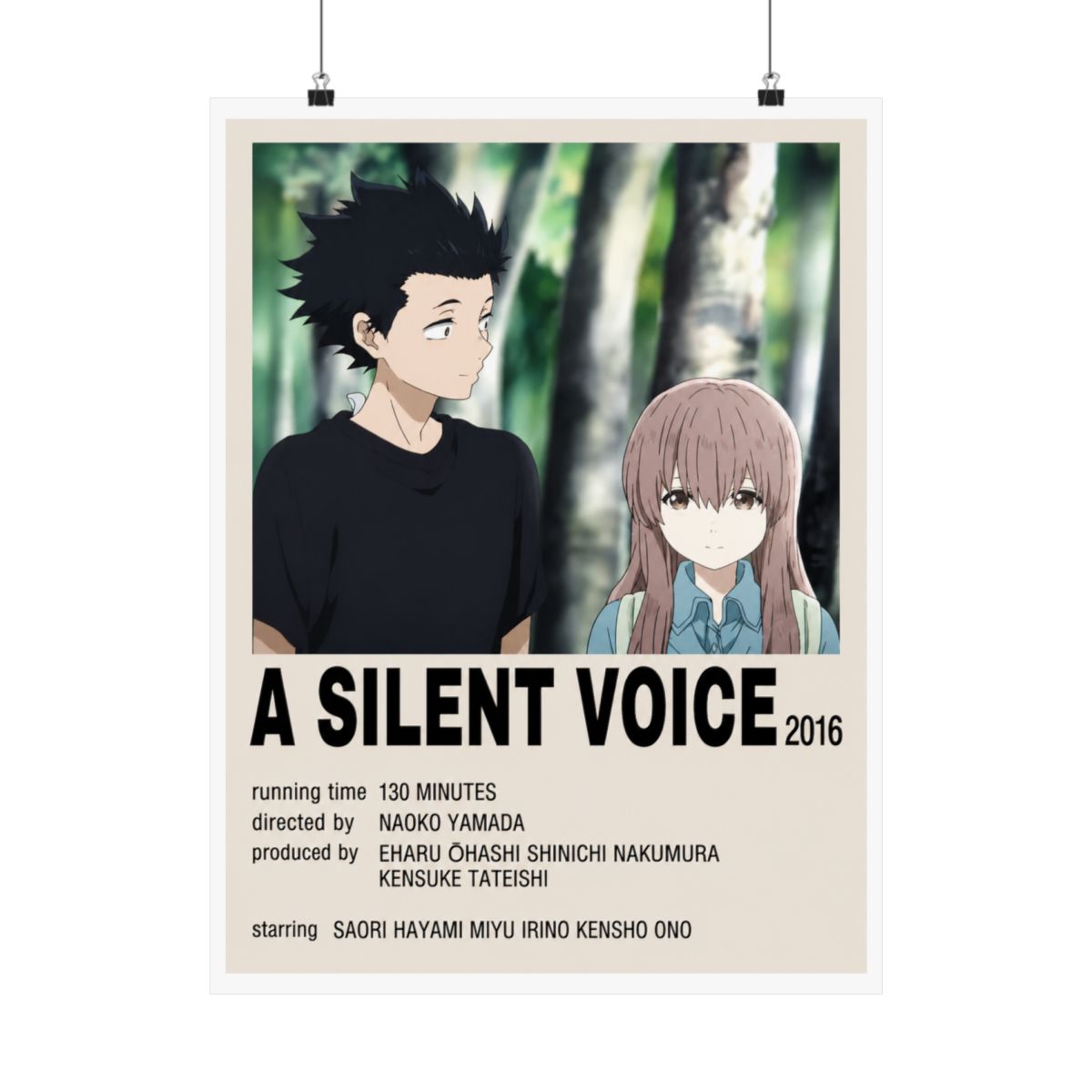 A Silent Voice 2016 Alternative - alternate angle 4, merchandise