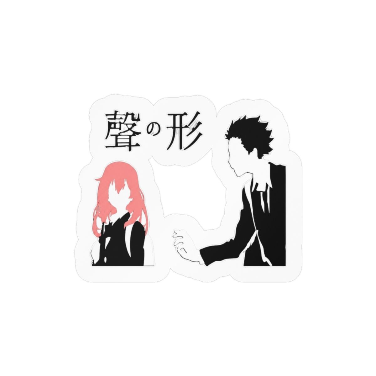 A Silent Voice - Shoko and Shoya Sticker Decal Laptop Car Window Vinyl 5"