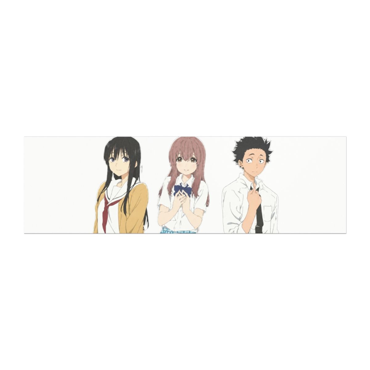 A Silent Voice Koe no Katachi Heavy Duty Car Magnet Vehicle Bumper Sign Removable 5" - alternate angle 2, merchandise