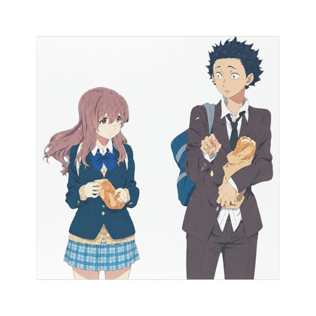 A Silent Voice - #2 Koe no Katachi Heavy Duty Car Magnet Vehicle Bumper Sign Removable 5"