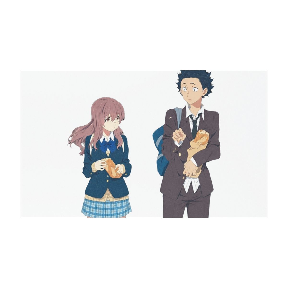 A Silent Voice - #2 Koe no Katachi Heavy Duty Car Magnet Vehicle Bumper Sign Removable 5" - alternate angle 3, merchandise