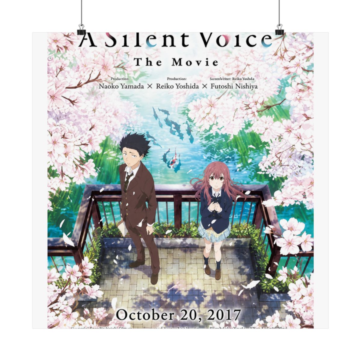 A Silent Voice Movie Poster Print (27 x 40) - alternate angle 2, merchandise