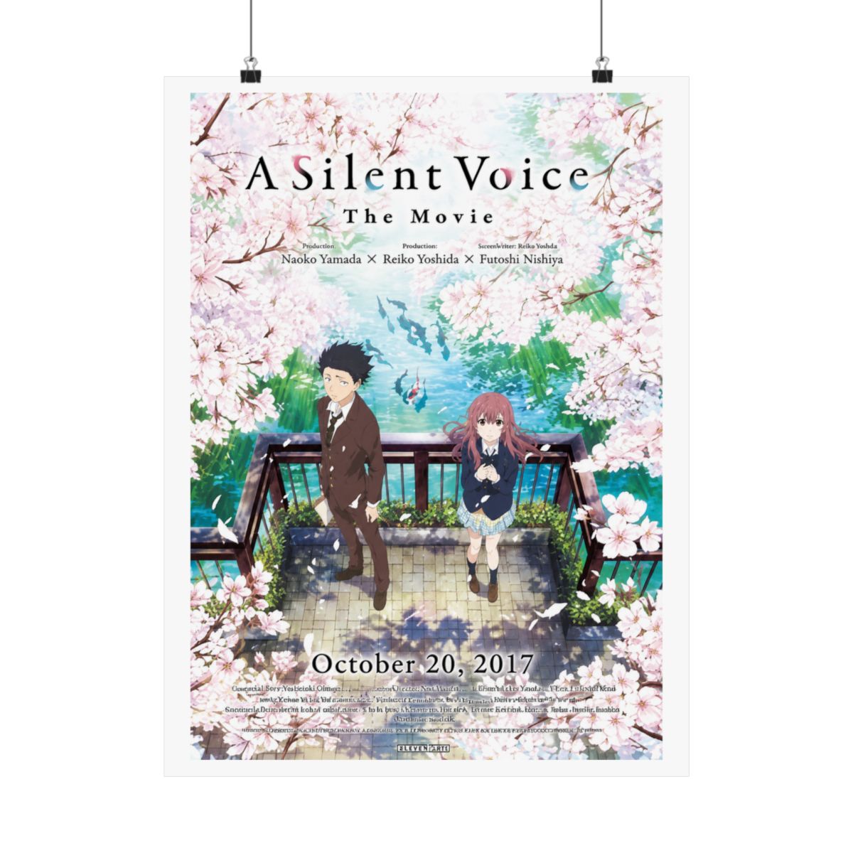 A Silent Voice Movie Poster Print (27 x 40) - alternate angle 4, merchandise