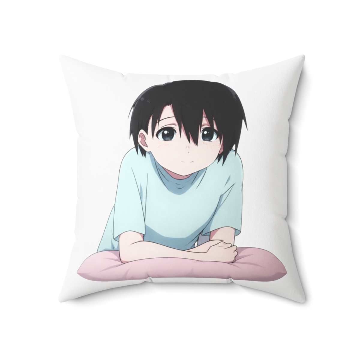 Nishimiya Yuzuru Koe No Katachi Throw Pillow | A Silent Voice - alternate angle 5, merchandise